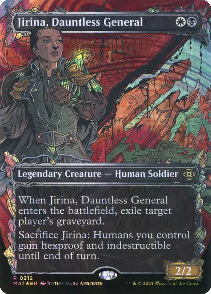 Card image of Jirina, Dauntless General