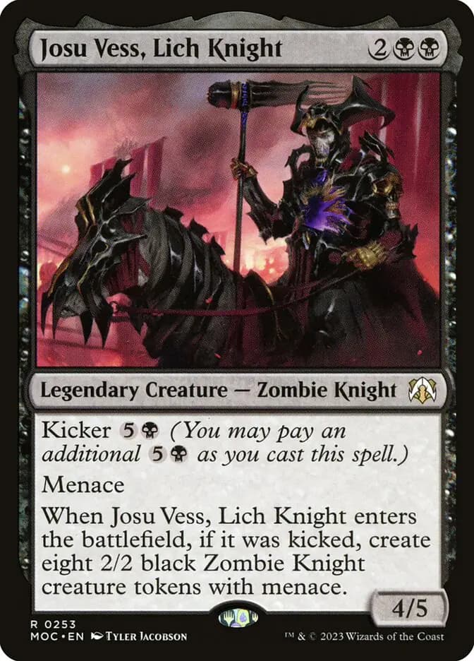 Card image of Josu Vess, Lich Knight