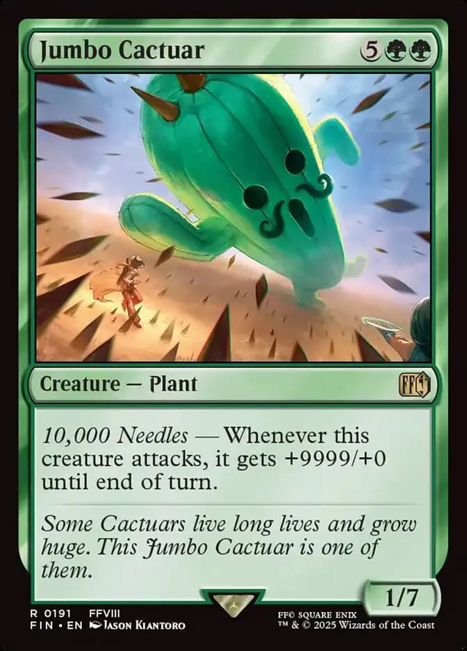 Card image of Jumbo Cactuar