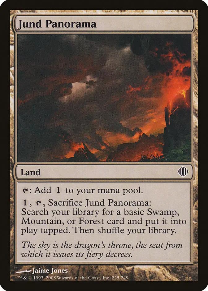 Card image of Jund Panorama
