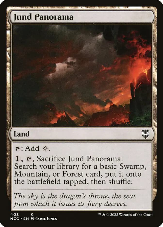 Card image of Jund Panorama