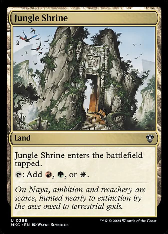 Card image of Jungle Shrine