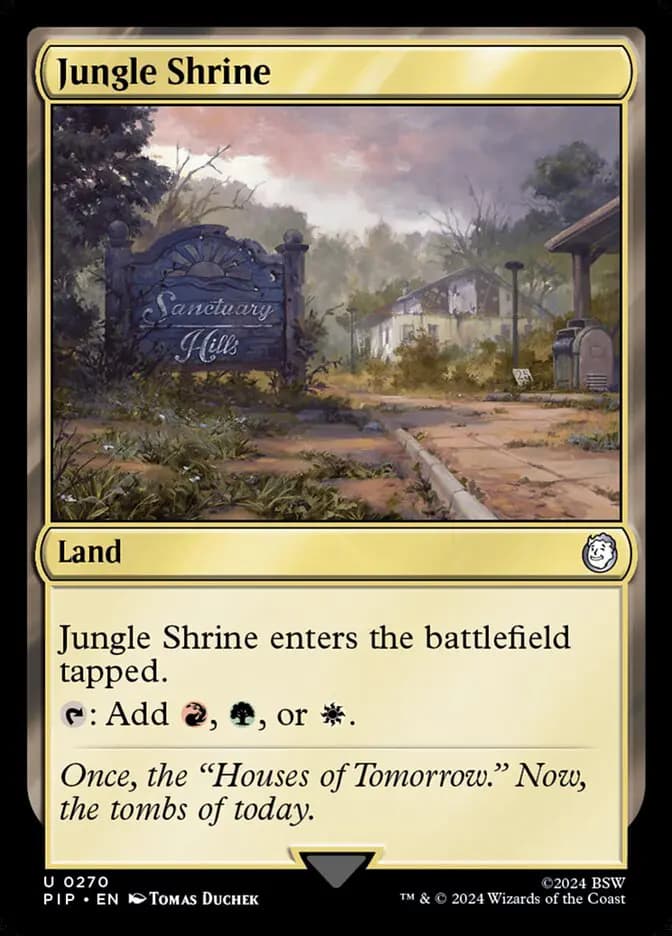 Card image of Jungle Shrine