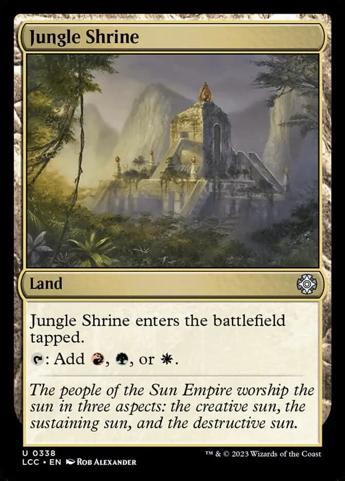 Card image of Jungle Shrine