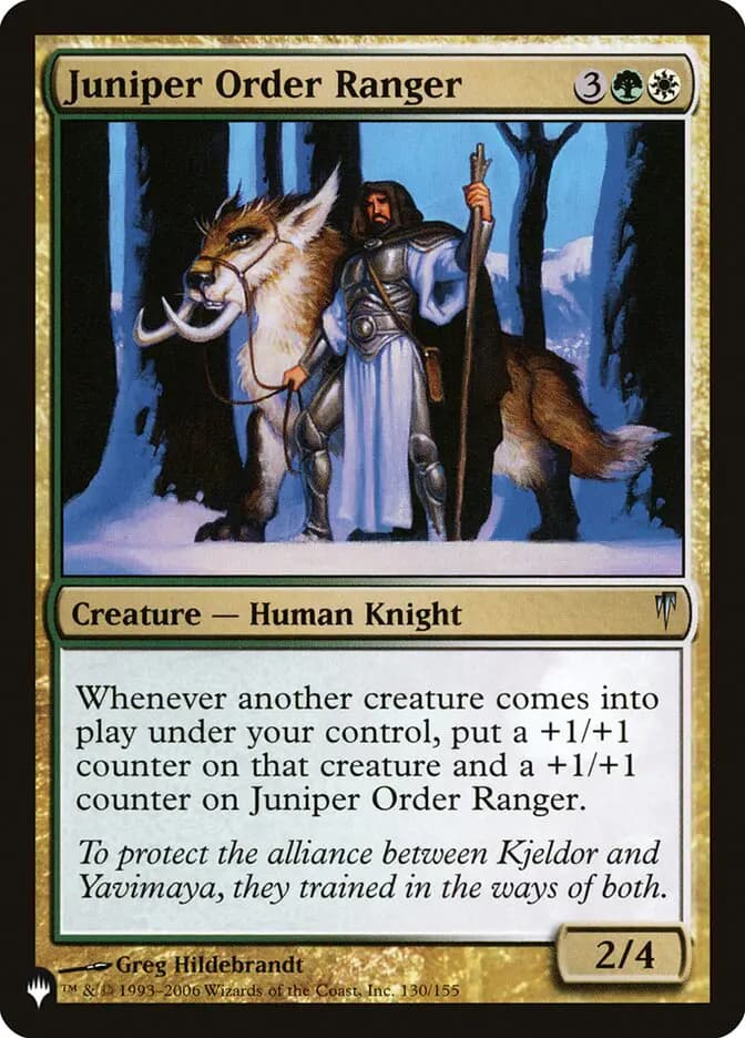 Card image of Juniper Order Ranger