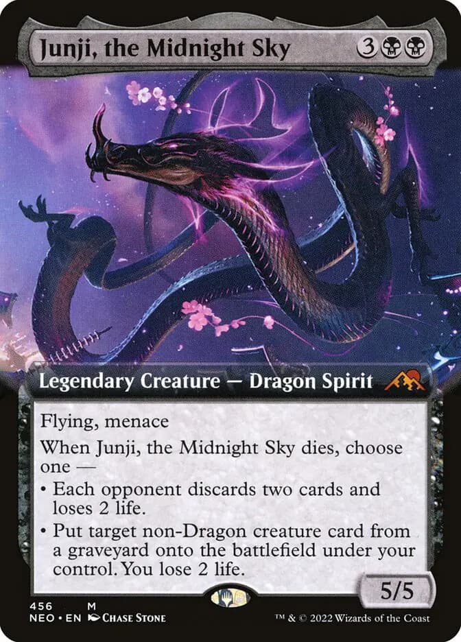 Card image of Junji, the Midnight Sky