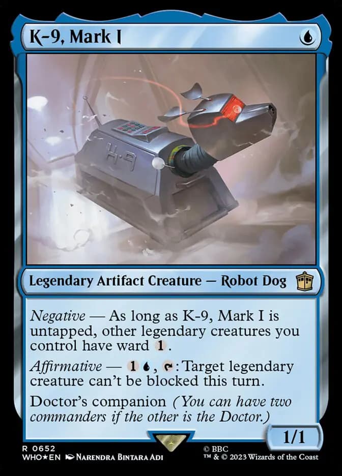 Card image of K-9, Mark I