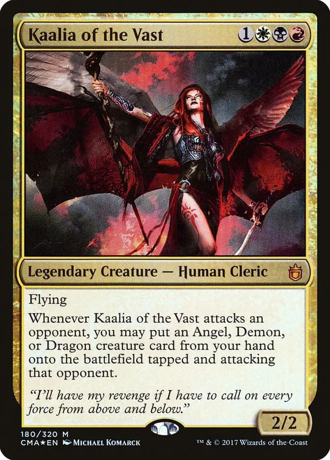 Card image of Kaalia of the Vast