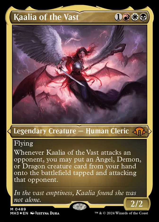 Card image of Kaalia of the Vast