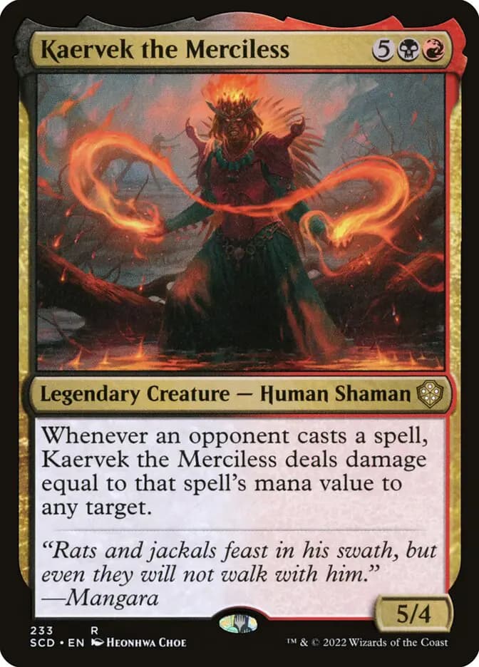 Card image of Kaervek the Merciless