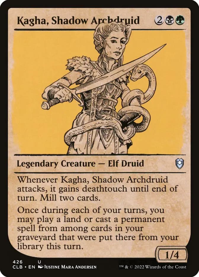 Card image of Kagha, Shadow Archdruid
