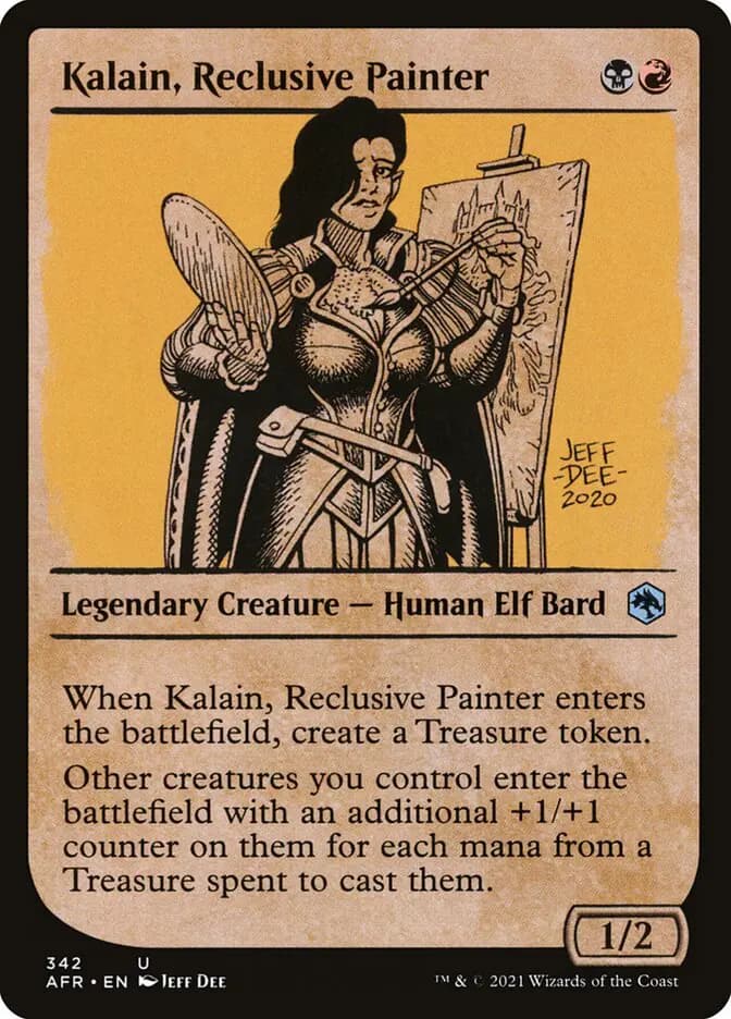 Card image of Kalain, Reclusive Painter
