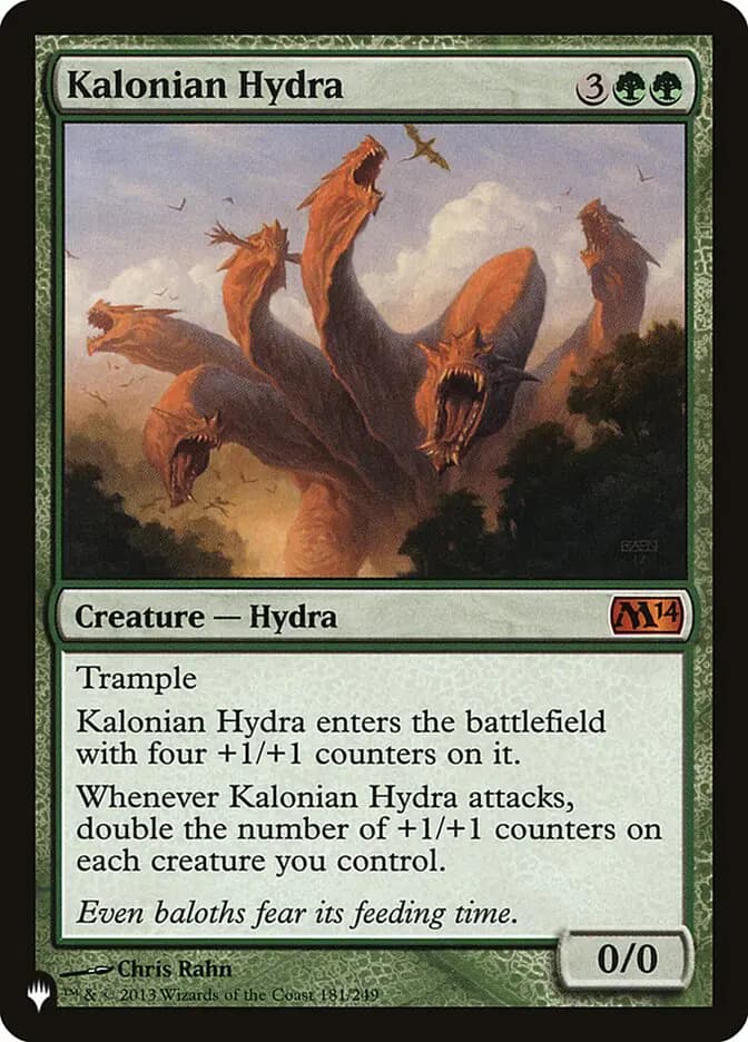 Card image of Kalonian Hydra