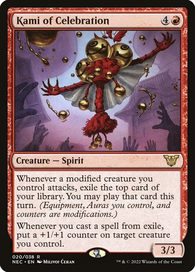 Card image of Kami of Celebration