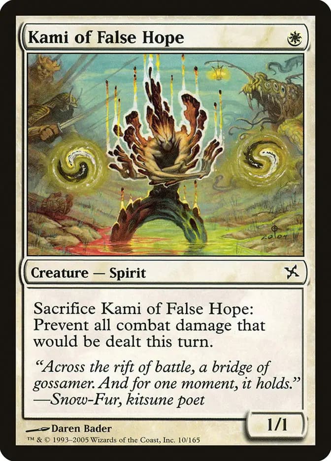 Card image of Kami of False Hope