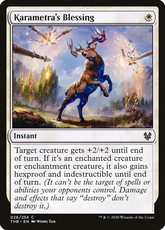 Card image of Karametra's Blessing