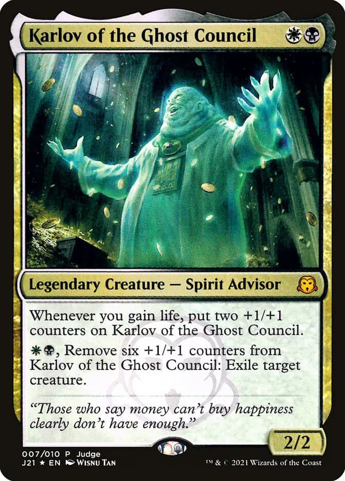 Card image of Karlov of the Ghost Council