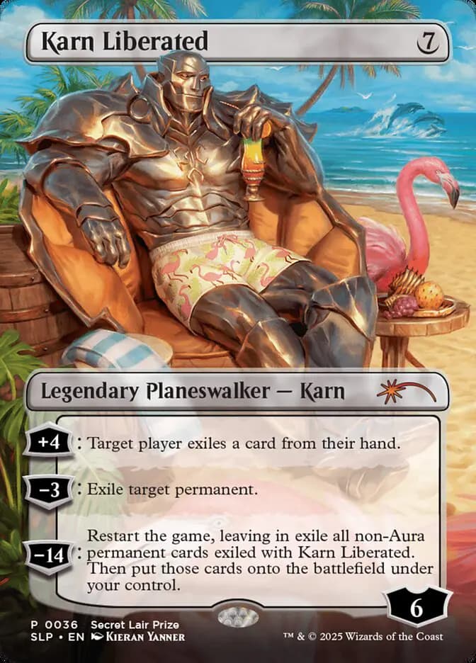 Card image of Karn Liberated