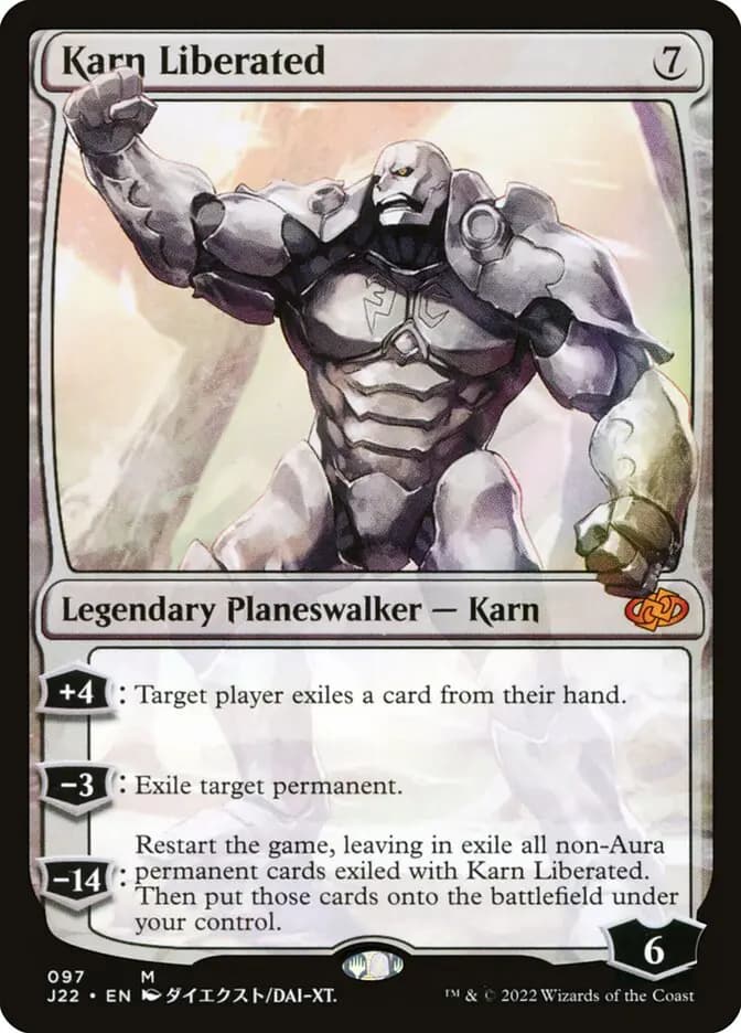 Card image of Karn Liberated
