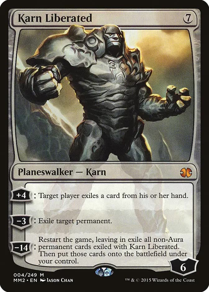 Card image of Karn Liberated
