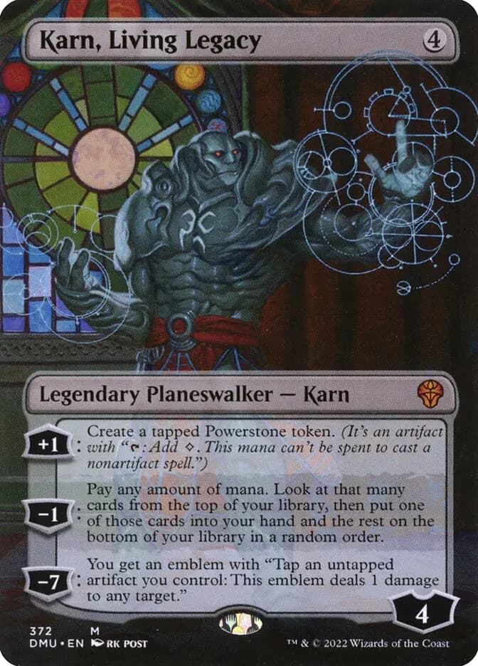 Card image of Karn, Living Legacy