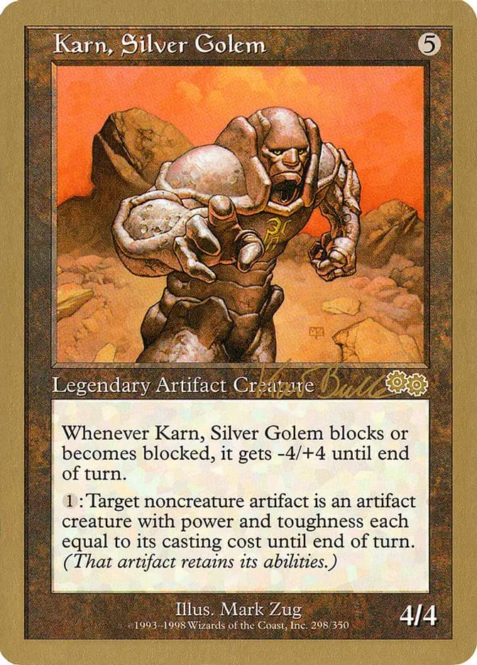 Card image of Karn, Silver Golem