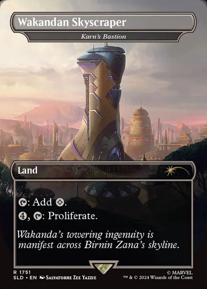 Card image of Karn's Bastion