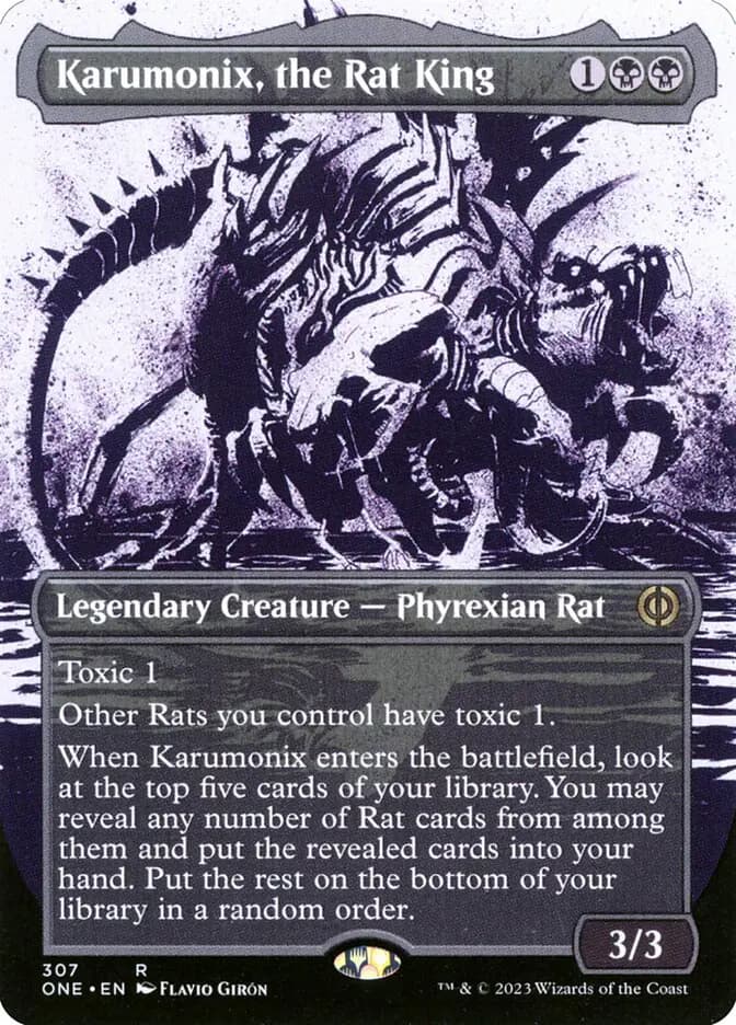 Card image of Karumonix, the Rat King