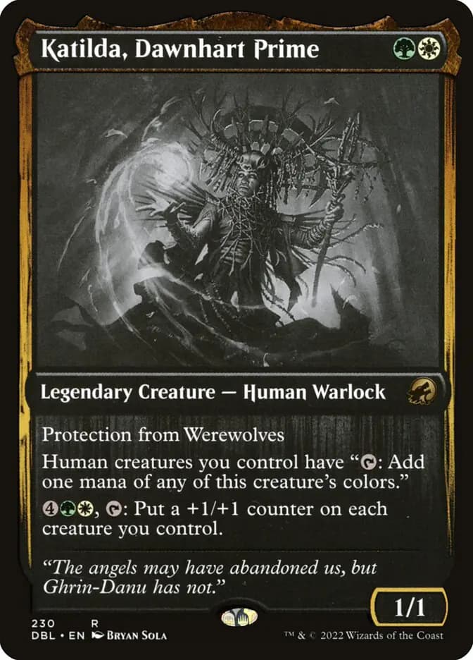 Card image of Katilda, Dawnhart Prime