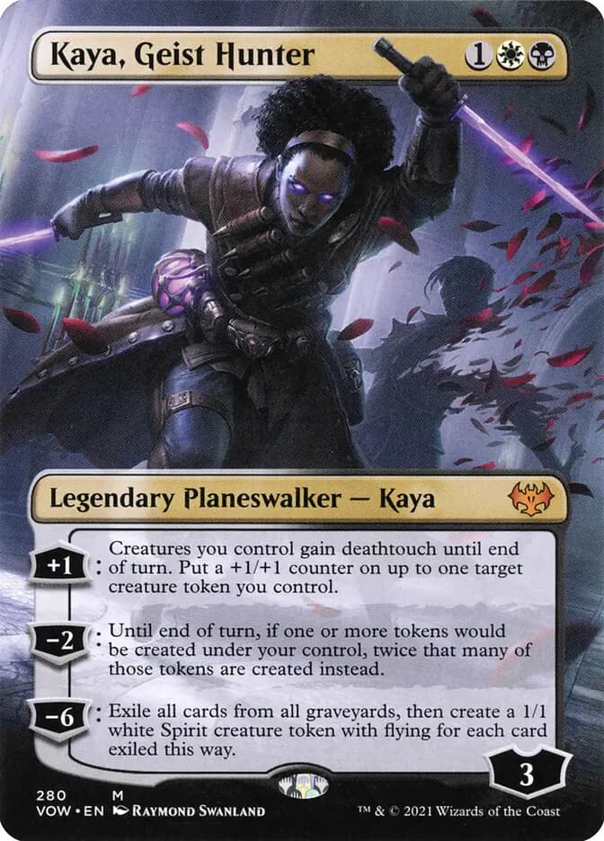 Card image of Kaya, Geist Hunter