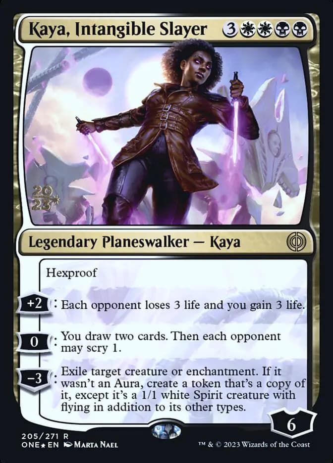 Card image of Kaya, Intangible Slayer