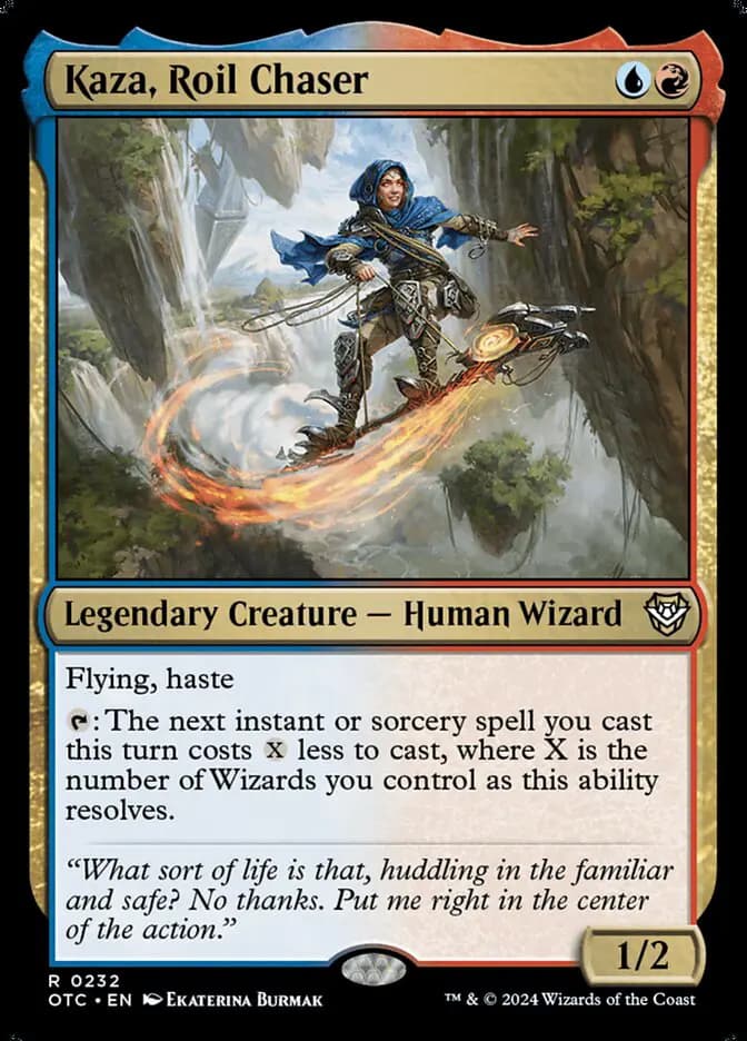 Card image of Kaza, Roil Chaser