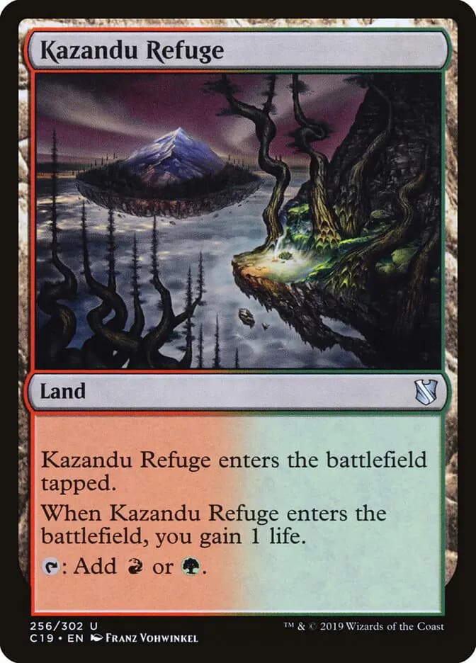 Card image of Kazandu Refuge