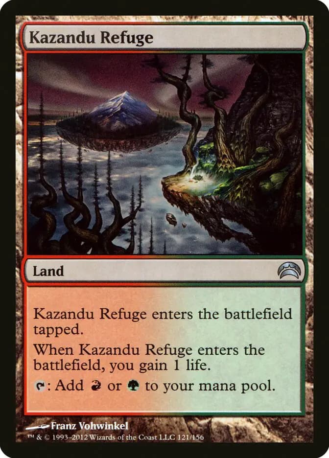 Card image of Kazandu Refuge