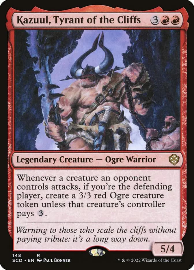 Card image of Kazuul, Tyrant of the Cliffs