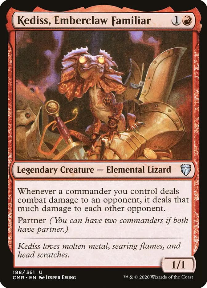Card image of Kediss, Emberclaw Familiar