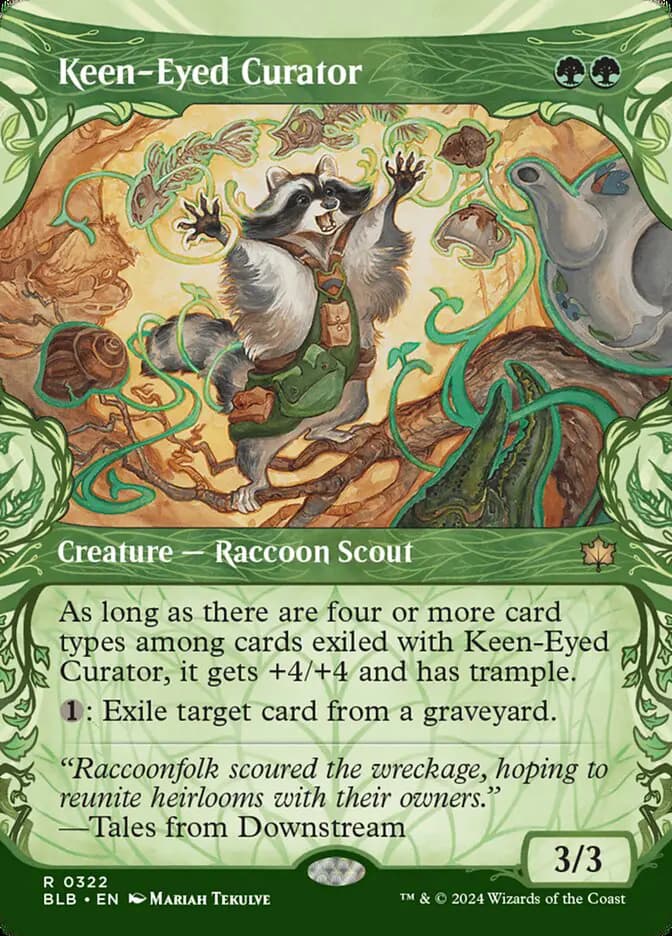 Card image of Keen-Eyed Curator