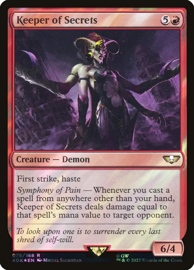 Card image of Keeper of Secrets