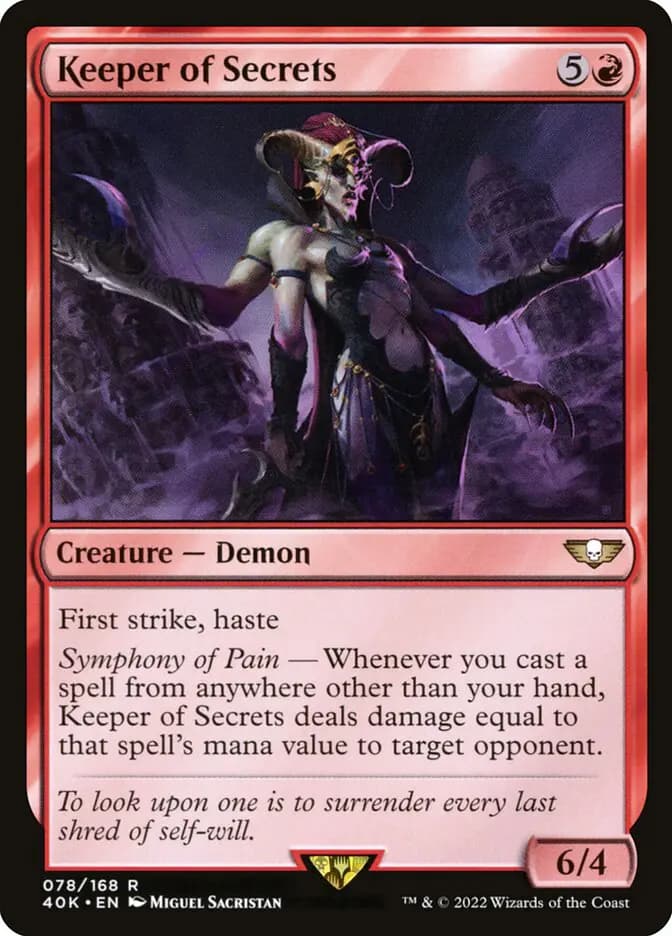 Card image of Keeper of Secrets