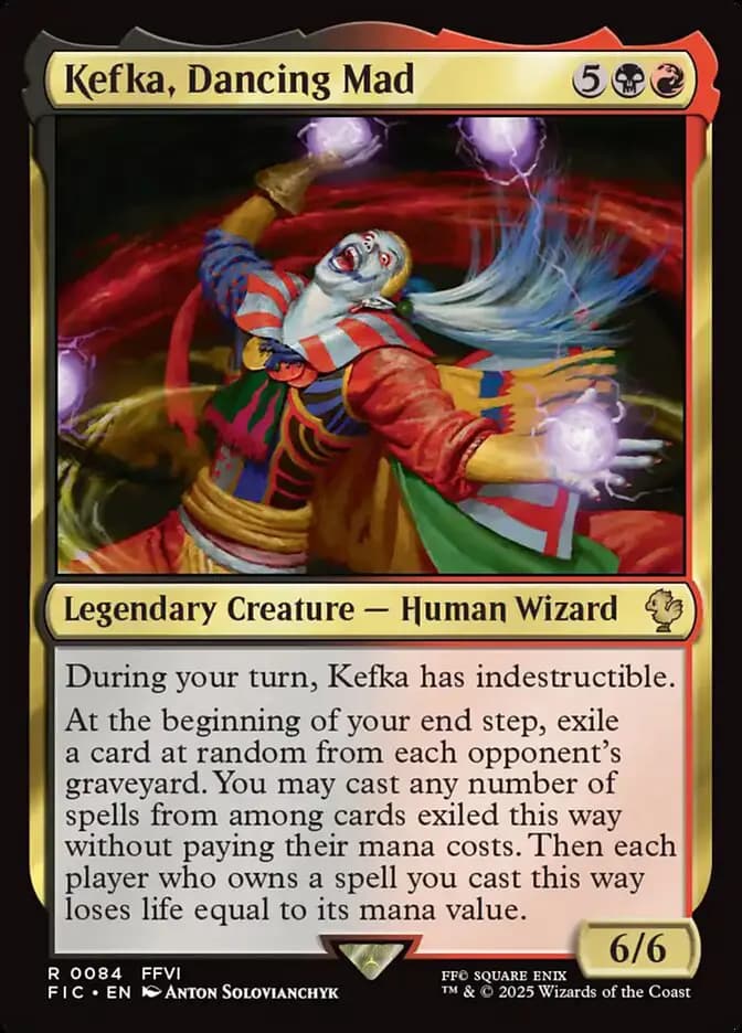 Card image of Kefka, Dancing Mad