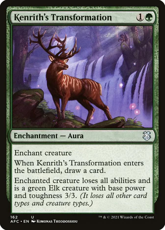 Card image of Kenrith's Transformation