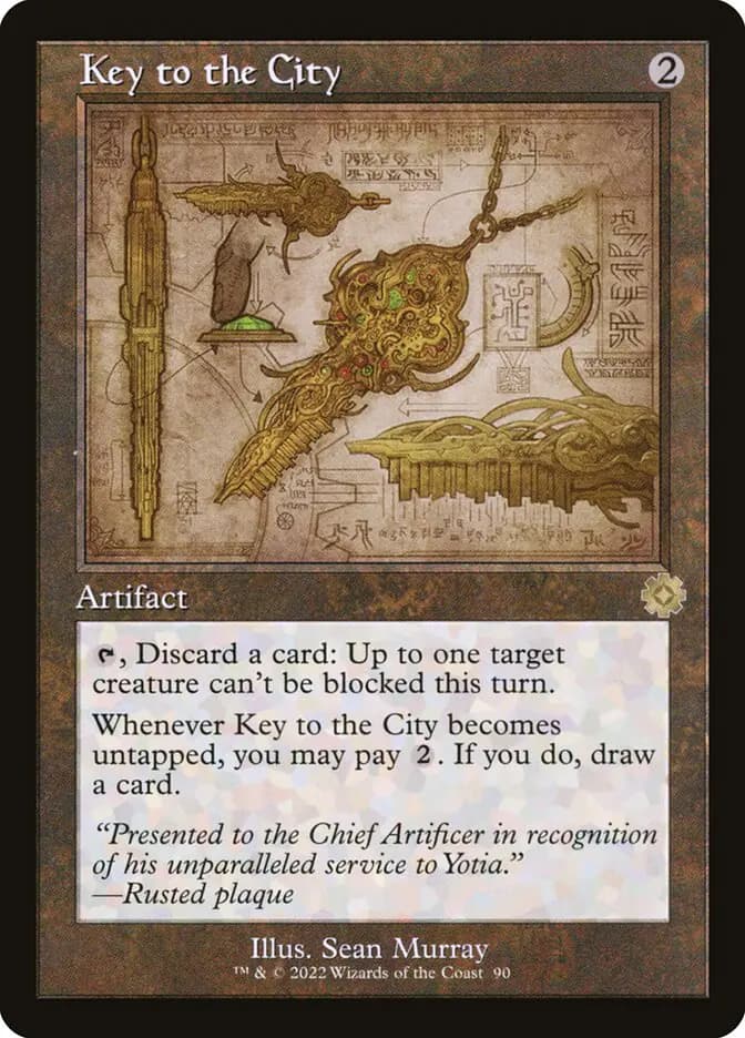 Card image of Key to the City