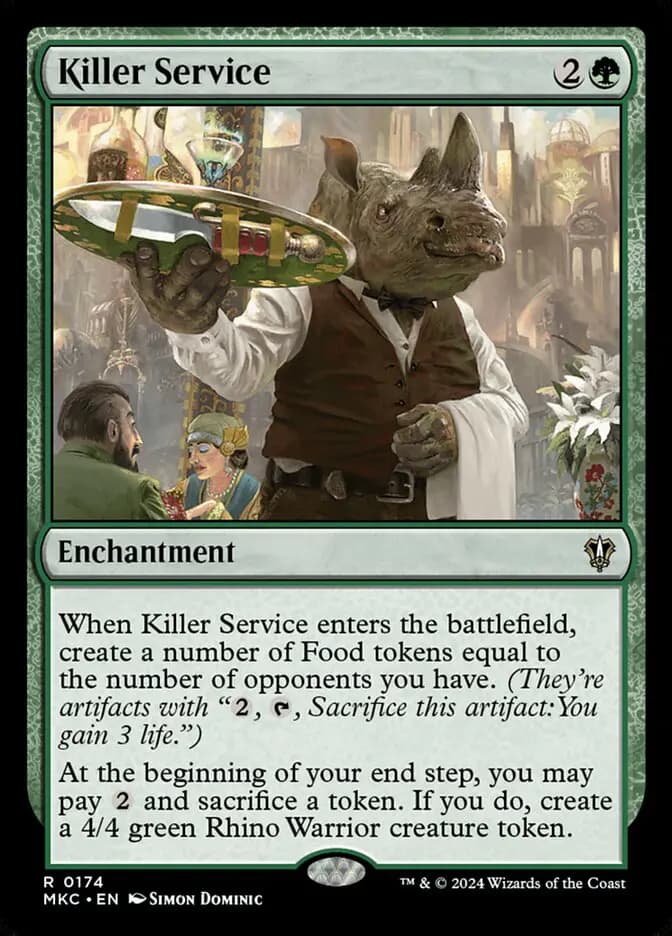 Card image of Killer Service