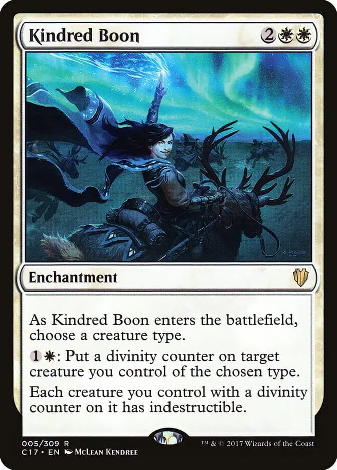 Card image of Kindred Boon