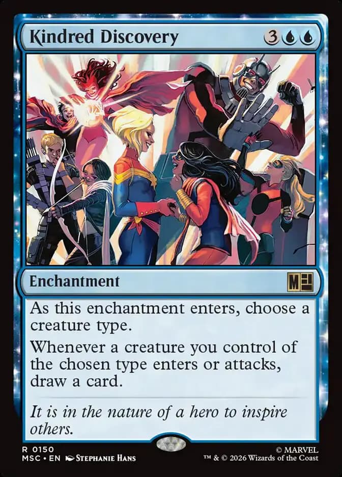 Card image of Kindred Discovery