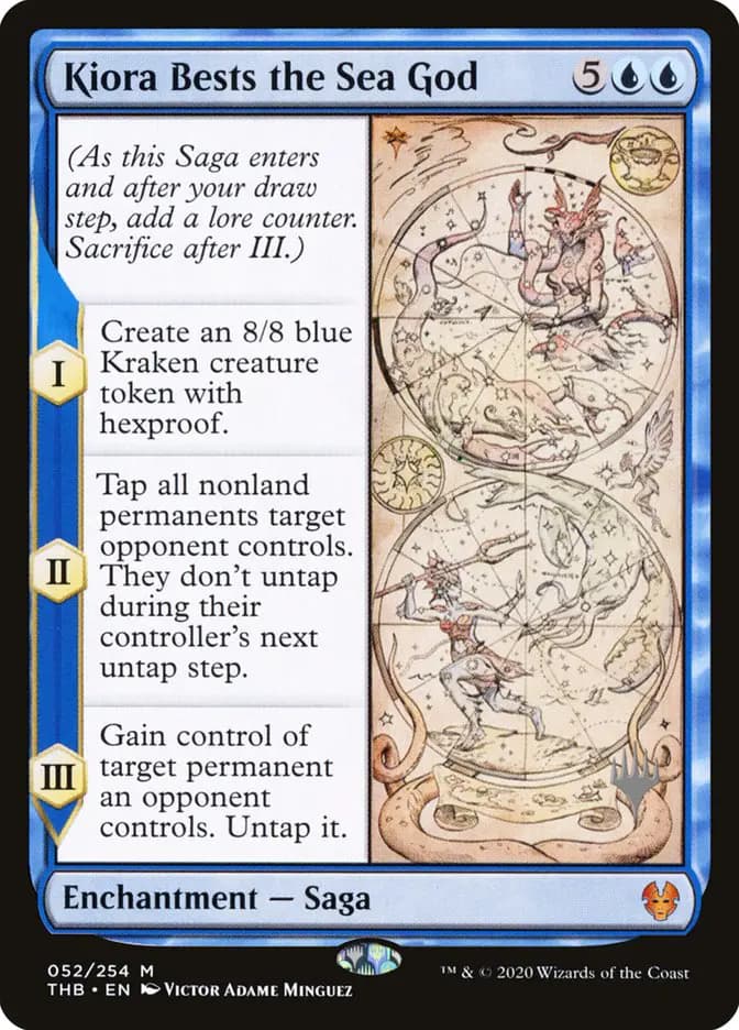 Card image of Kiora Bests the Sea God