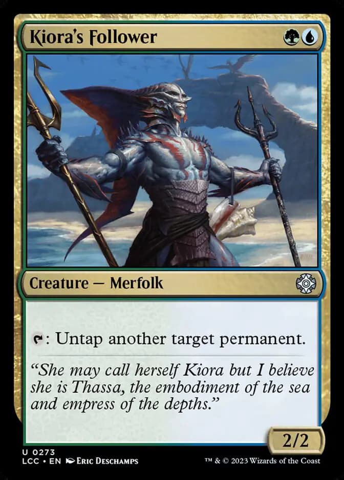 Card image of Kiora's Follower