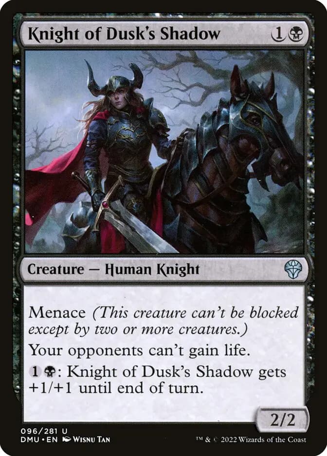 Card image of Knight of Dusk's Shadow