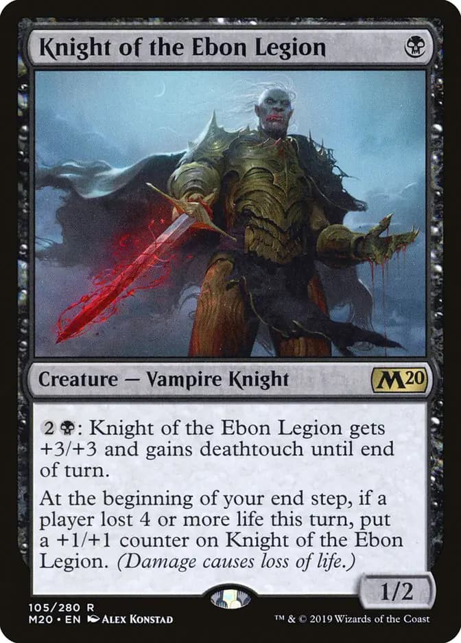 Card image of Knight of the Ebon Legion