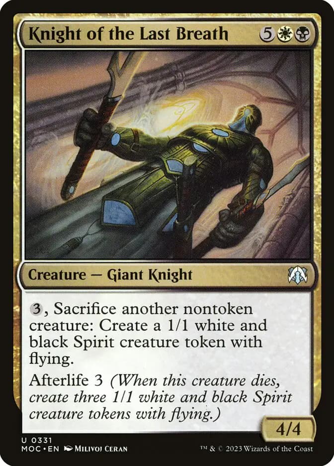 Card image of Knight of the Last Breath